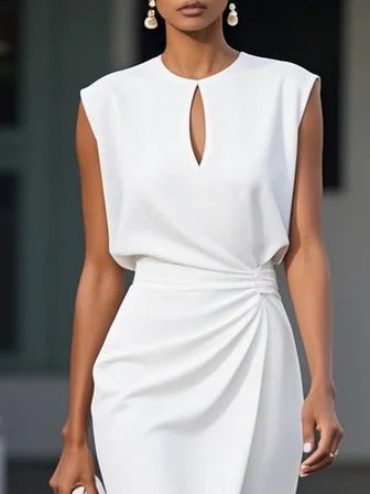 Carmen · Vestido Midi Estilo Elegante